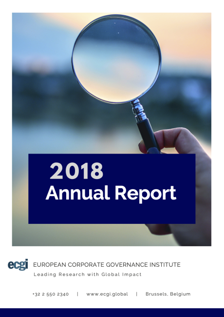 A report cover