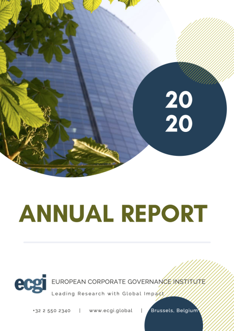 A report cover