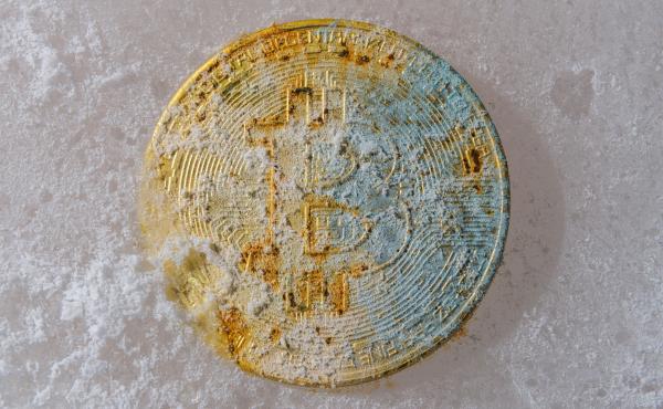 Faded bitcoin