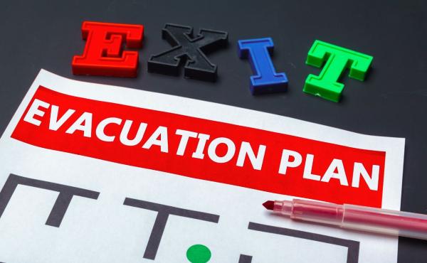 Emergency evacuation plan