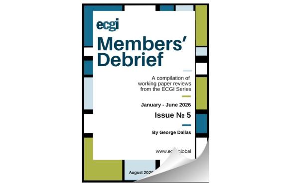 Members’ Debrief Issue № 5