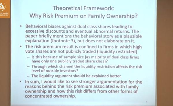 Discussant- Anete Pajuste (The Stockholm School of Economics in Riga)
