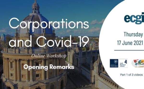 Session 1: Corporations and Covid-19