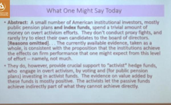 Discussant- Bernard Black (Northwestern University
