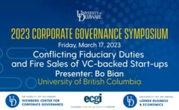 Conflicting Fiduciary Duties and Fire Sales of VC-backed Start-ups