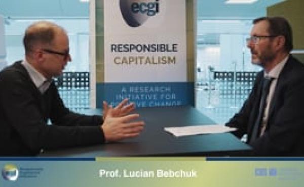 Three Conceptions of Capitalism: Prof Lucian Bebchuk