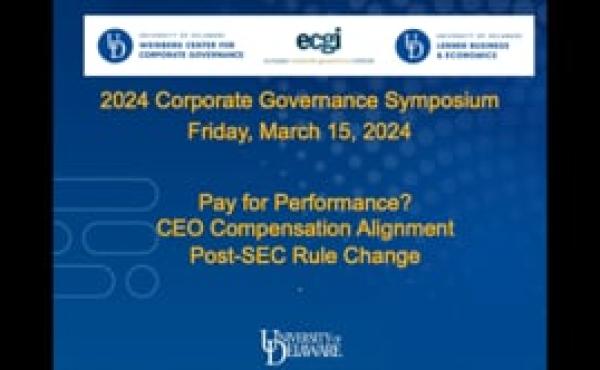 Pay for Performance? CEO Compensation Alignment Post-SEC Rule Change