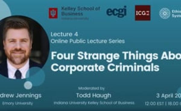 Four Strange Things About Corporate Criminals - Andrew Jennings