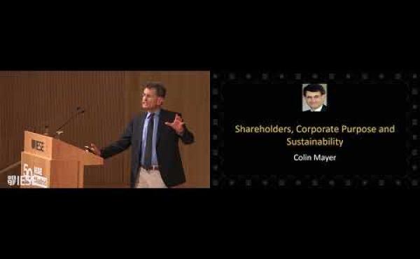 Session 1. Shareholders, corporate purpose and sustainability