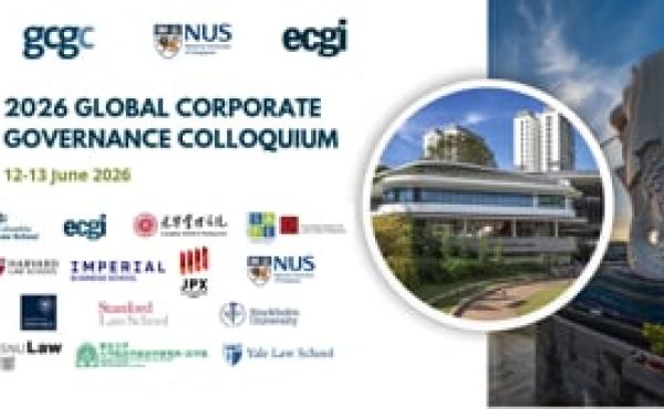 Session 8: Awards for the Best Papers in the ECGI Working Paper Series in 2025 & Closing remarks