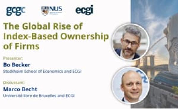 Session 6: Common Ownership around the World (GCGC 2026)