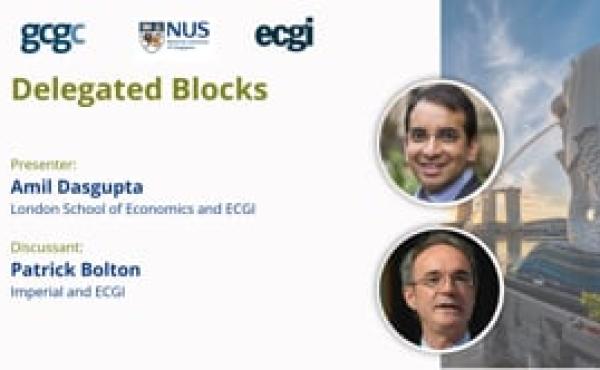 Session 8: Delegated Blocks (GCGC 2026)