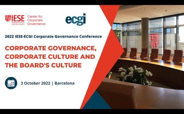 IESE-ECGI 2022 — Session 5