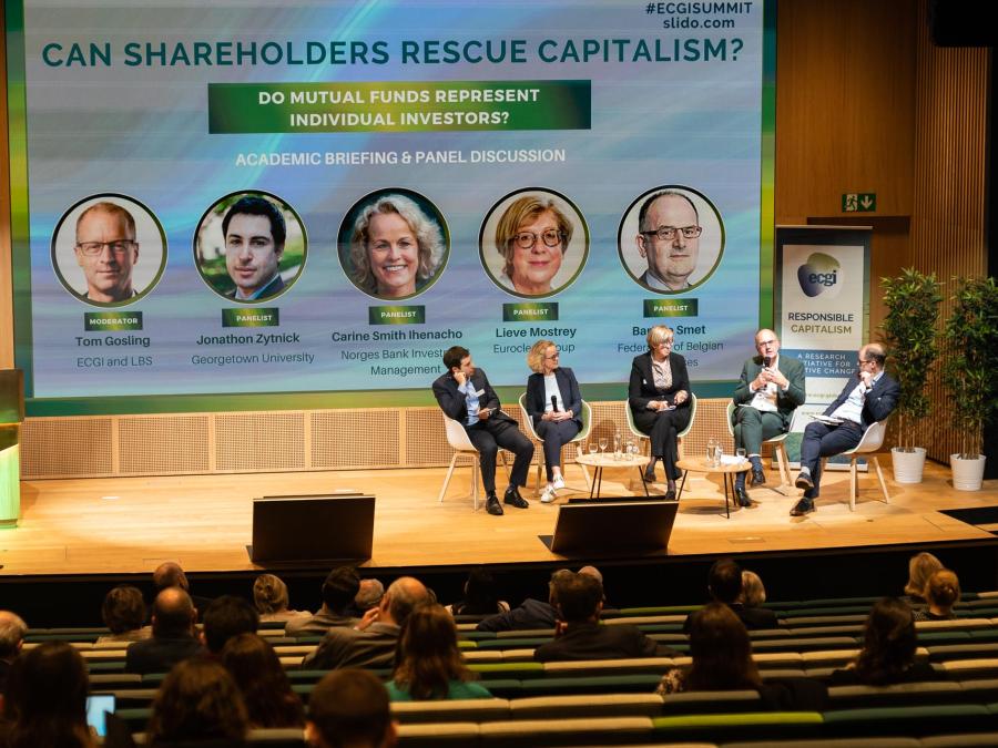 Image 19 in gallery for Inaugural ECGI Responsible Capitalism Summit