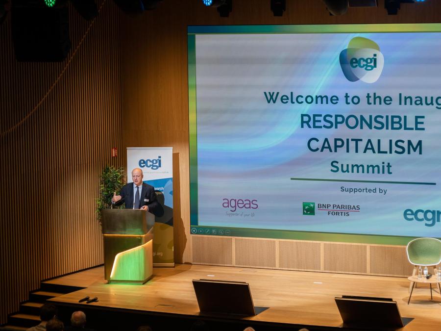 Image 2 in gallery for Inaugural ECGI Responsible Capitalism Summit