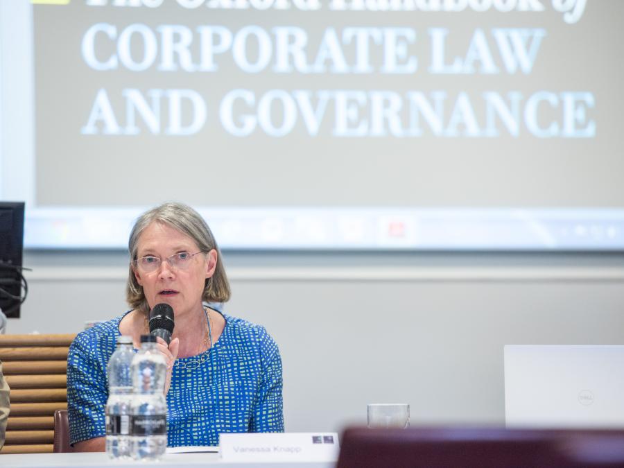 Image 58 in gallery for Book Launch: The Oxford Handbook of Corporate Law and Governance