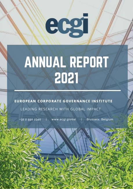 A report cover