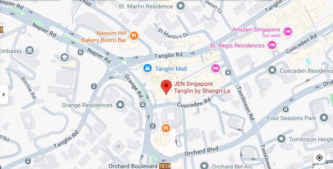 google map of singapore