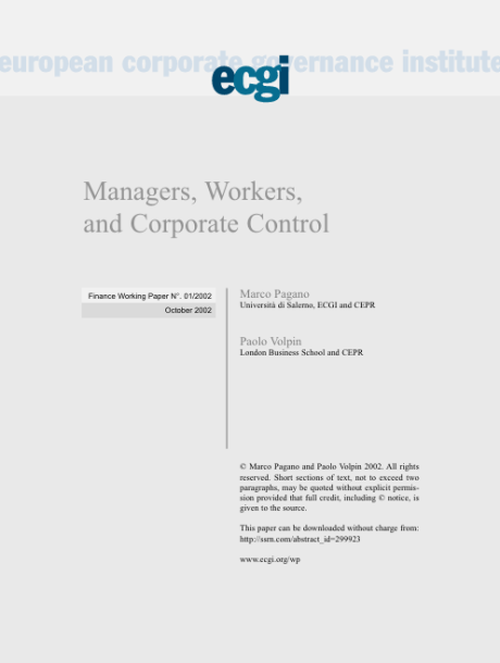 Working paper cover