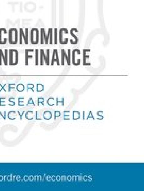 Oxford Research Encyclopedia of Economics and Finance