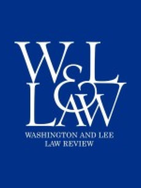 Washington and Lee Law Review