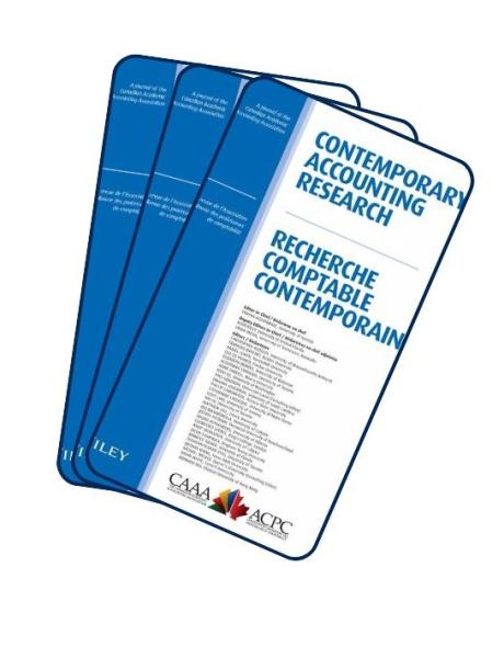 Contemporary Accounting Research