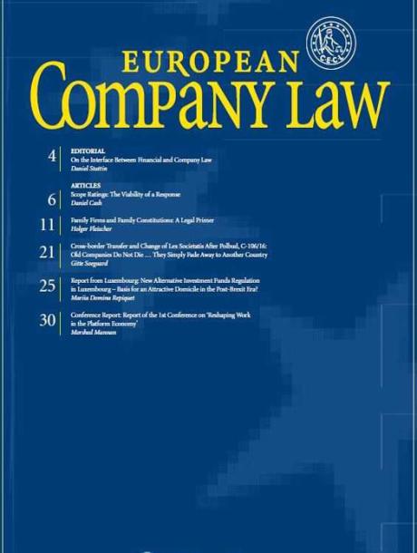 European Company Law