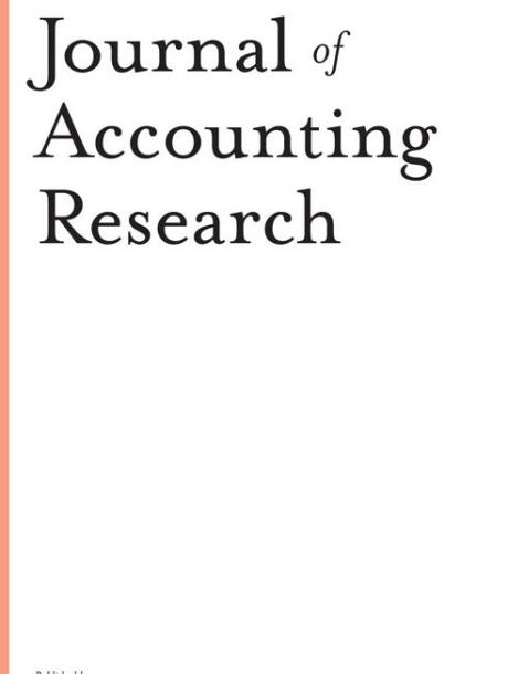 Journal of Accounting Research