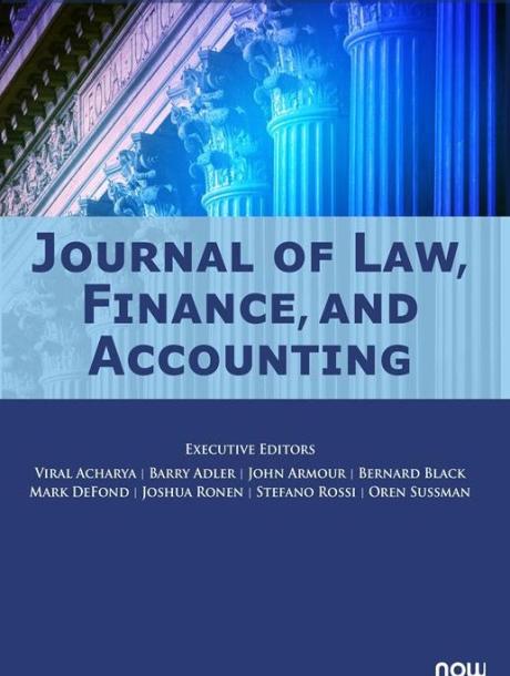 Journal of Law, Finance, and Accounting