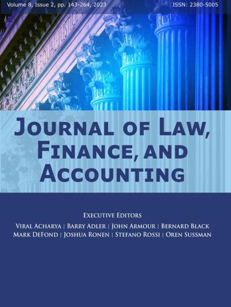 Journal of Law, Finance, and Accounting