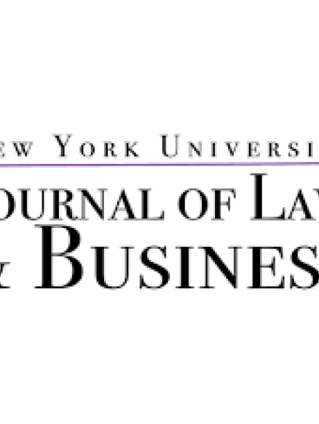 New York University Journal of Law & Business