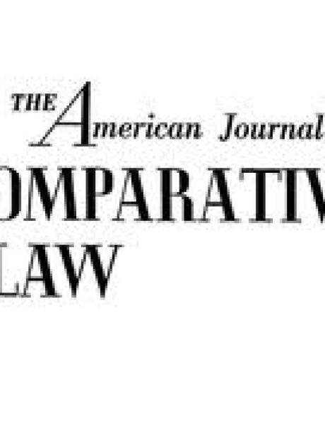The American Journal of Comparative Law