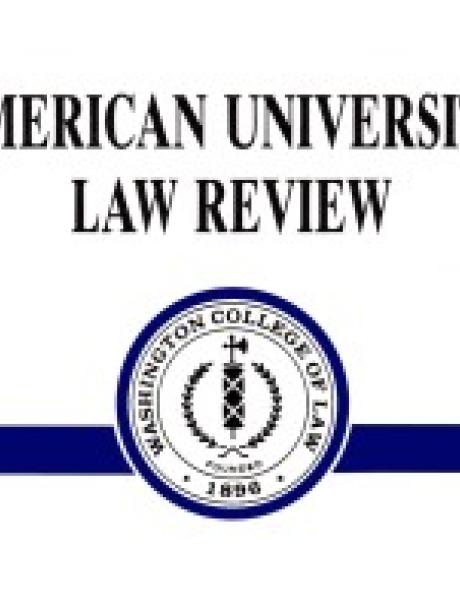 American University Law Review
