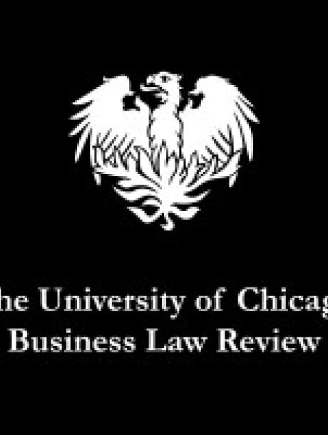 The University of Chicago Business Law Review