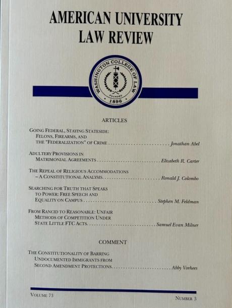 American University Law Review