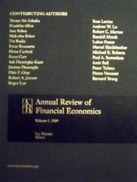 Annual Review of Financial Economics