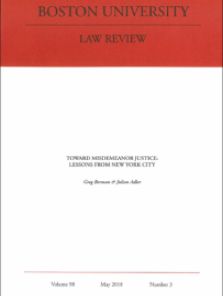 Boston University Law Review 