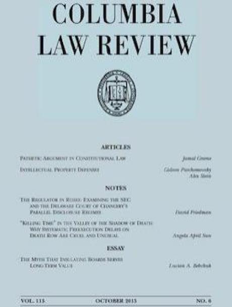  Columbia Law Review