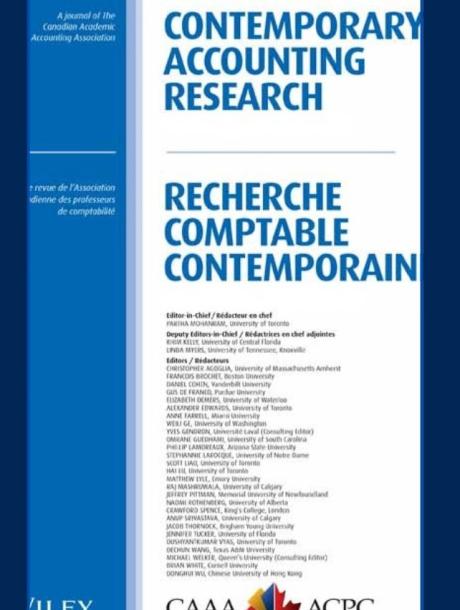 Contemporary Accounting Research