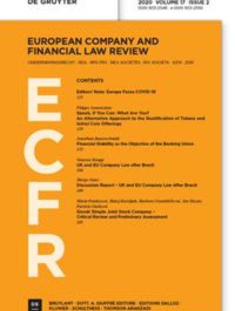 European Company and Financial Law Review