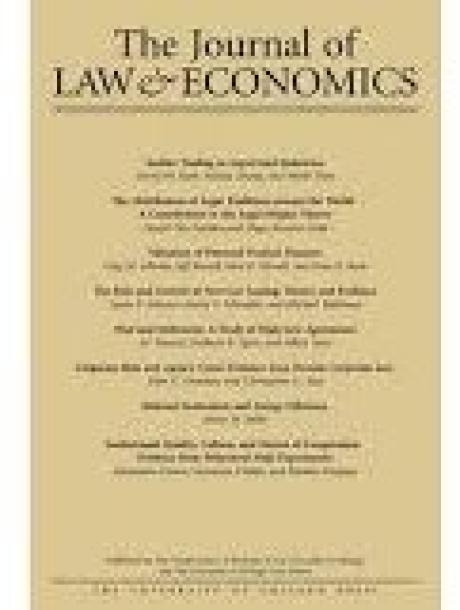 Journal of Law and Economics