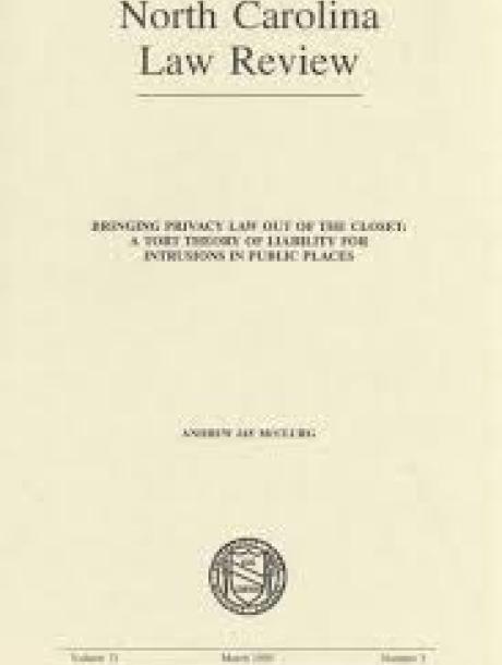 North Carolina Law Review