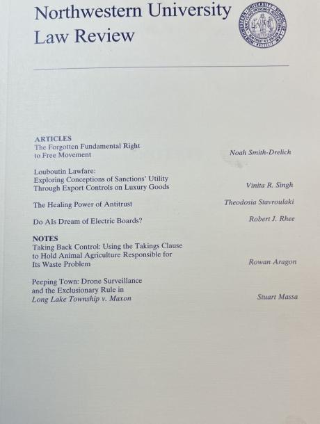 Northwestern University Law Review