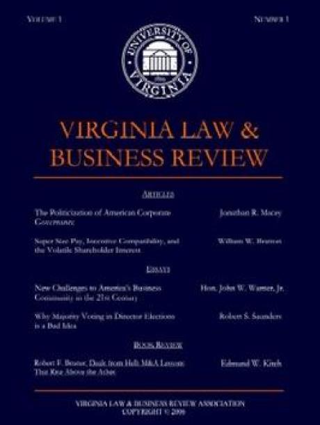 Virginia Law & Business Review
