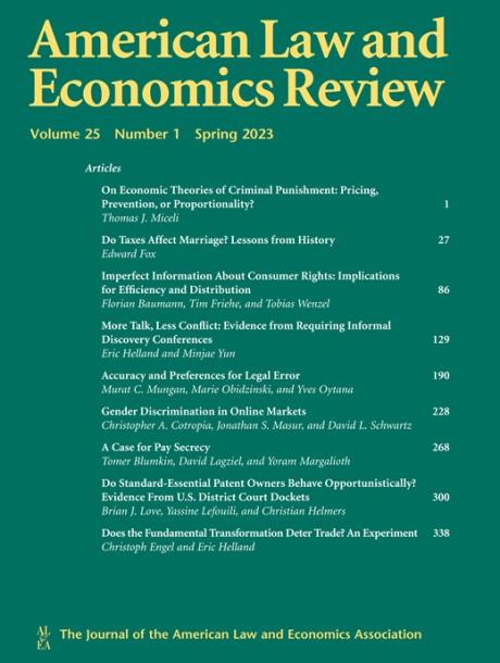 American_Law_and_Economics_Review cover
