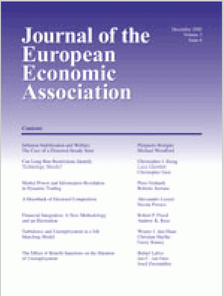 Journal of the European Economic Association journal cover