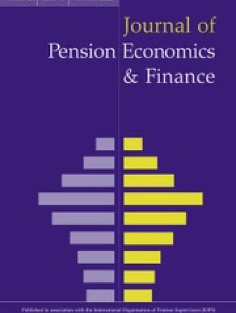 journal-of-pension-economics-and-finance cover
