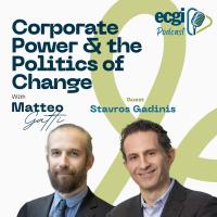 podcast cover Matteo Gatti and Stavros Gadinis