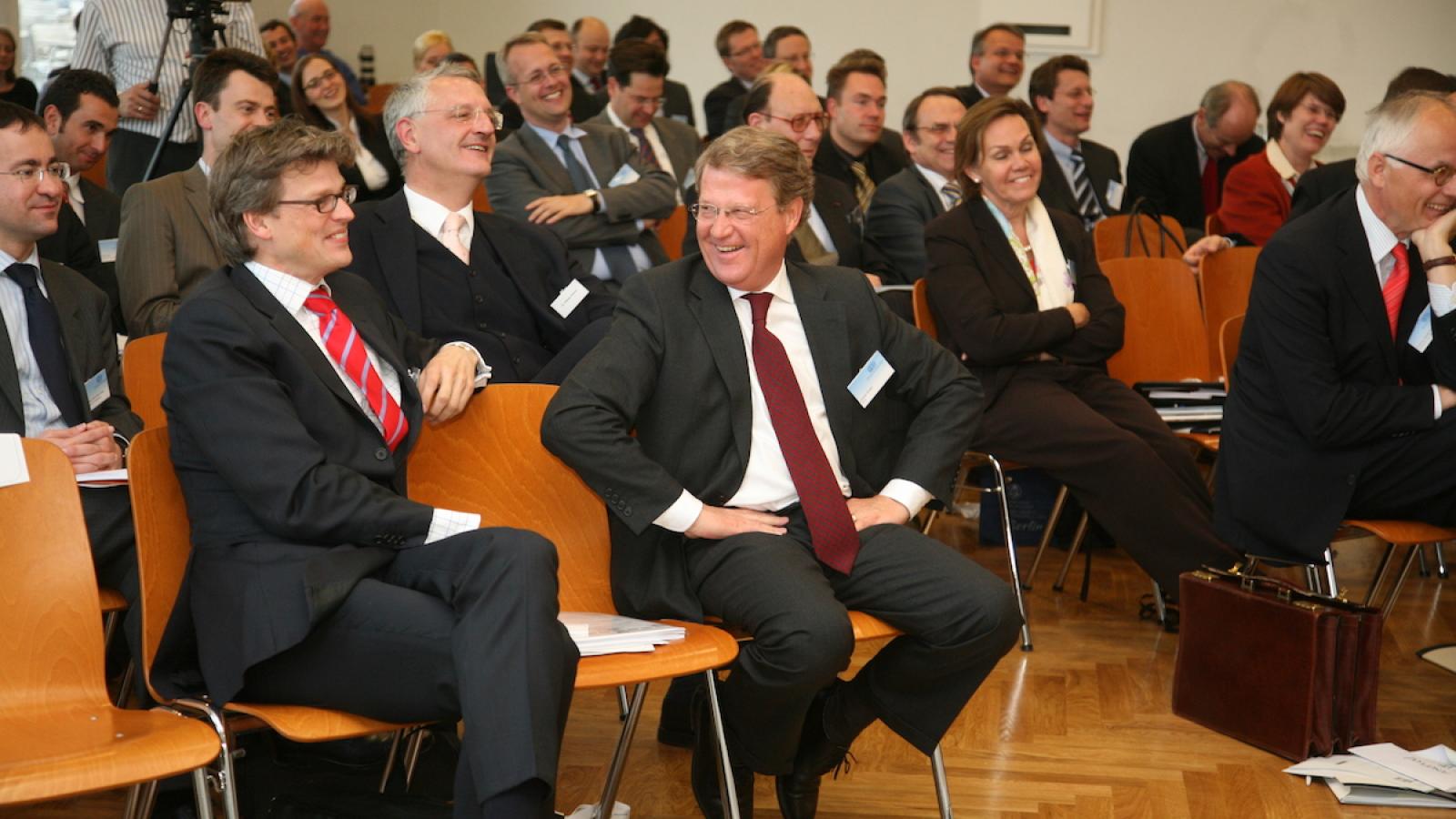 Attendees at a conference